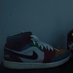 Size 13 - Blue The Great x Air Jordan 1 Mid Fearless