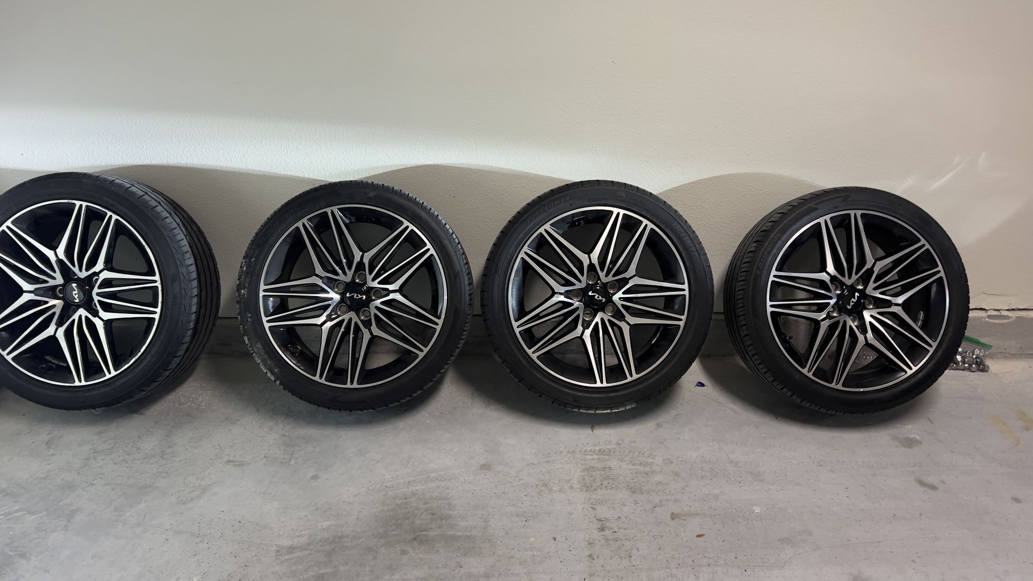 19" KIA STINGER WHEELS AND TIRES * STAGGERED