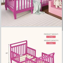 Toddler Bed W/ Mattress
