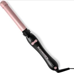 Beachwaver B1 Rotating Curling Iron - Automatic 1 Inch Ceramic Curling Iron - Easy-to-Use Spinning Wand for Long-Lasting Waves - Auto-Shut Off and Dua