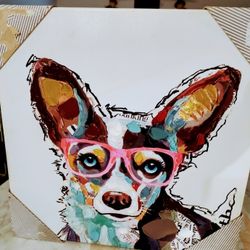 New Dog Frame Art