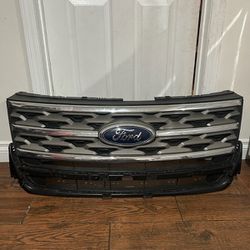 For a  2018 Ford Explorer Front Grille 