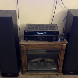 🎶 Klipsch Tower Speakers + Yamaha Receiver - $250 (Need Gone Today!)