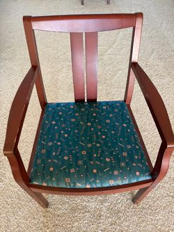 Solid wood chair