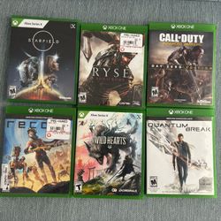 Games xbox one: starfield, ryze, call of duty, recore, and quantum, wild hearts