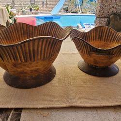 Set Of Metal Bowls
