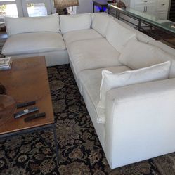 Crate & Barrel Large Sofa 4 Piece Sectional
