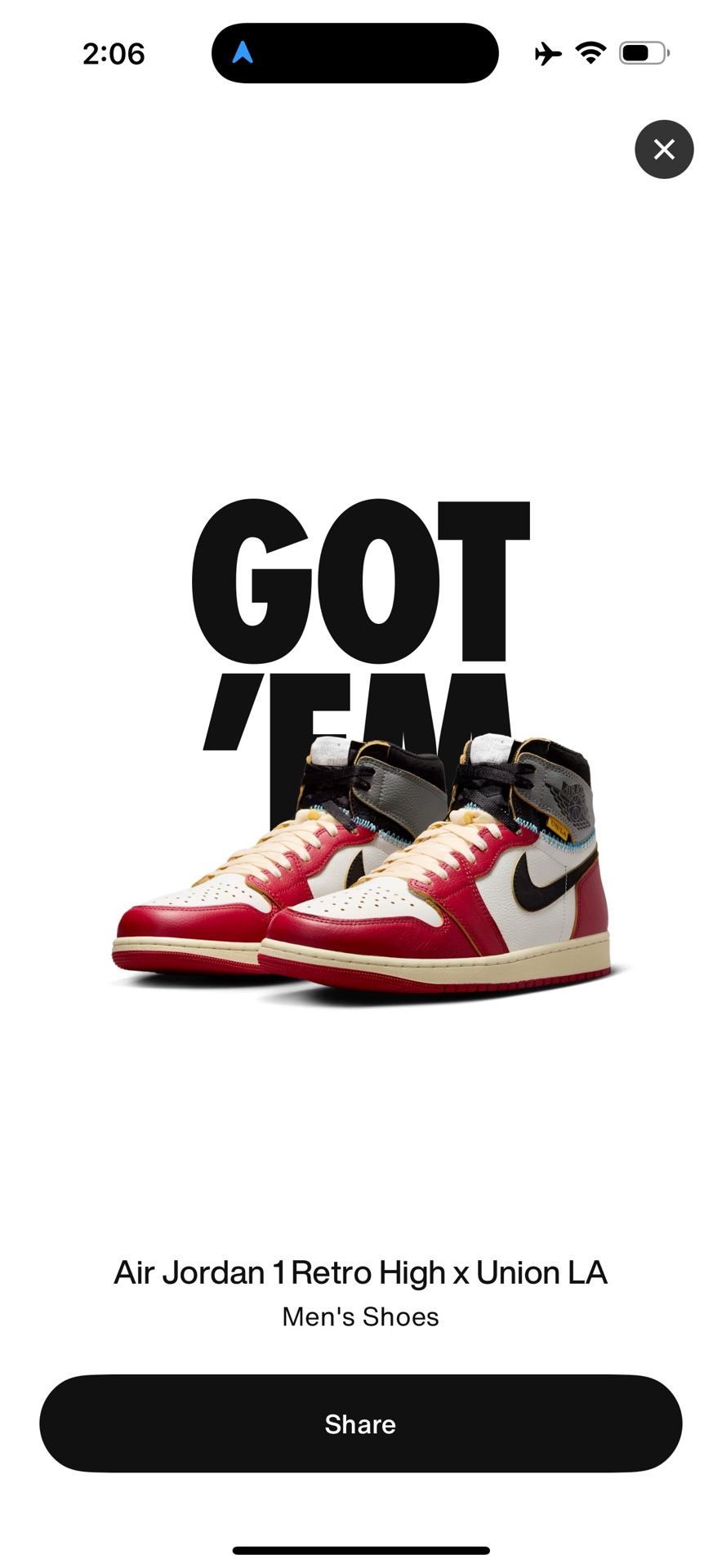 For Sale Air Jordan 1 Retro High x Union LA