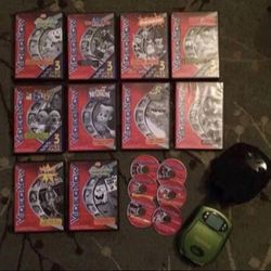 Video Now Personal Video Player W Large Lot Of Movies And Accessories