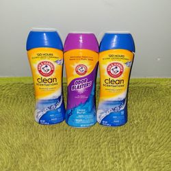 3 Arm And Hammer In Wash Scent Booster 15oz