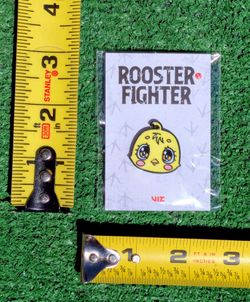 Rooster Fighter Piyoko Enamel 1" Pin Viz SDCC2026 Manga/Anime Shu Sakuratani NIP