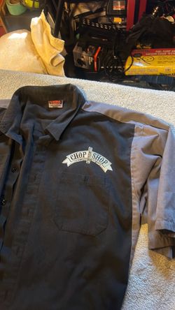 Mac black and gray shirt