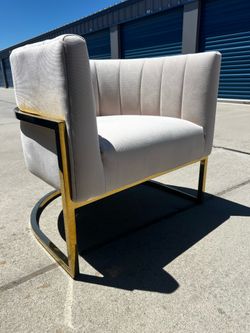 Brand New! TOV Performance Velvet Accent Chair. Only 1 available. $289