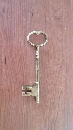 Solid Brass 7 inch long Key