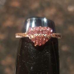 Mom Heart Shaped Ring 