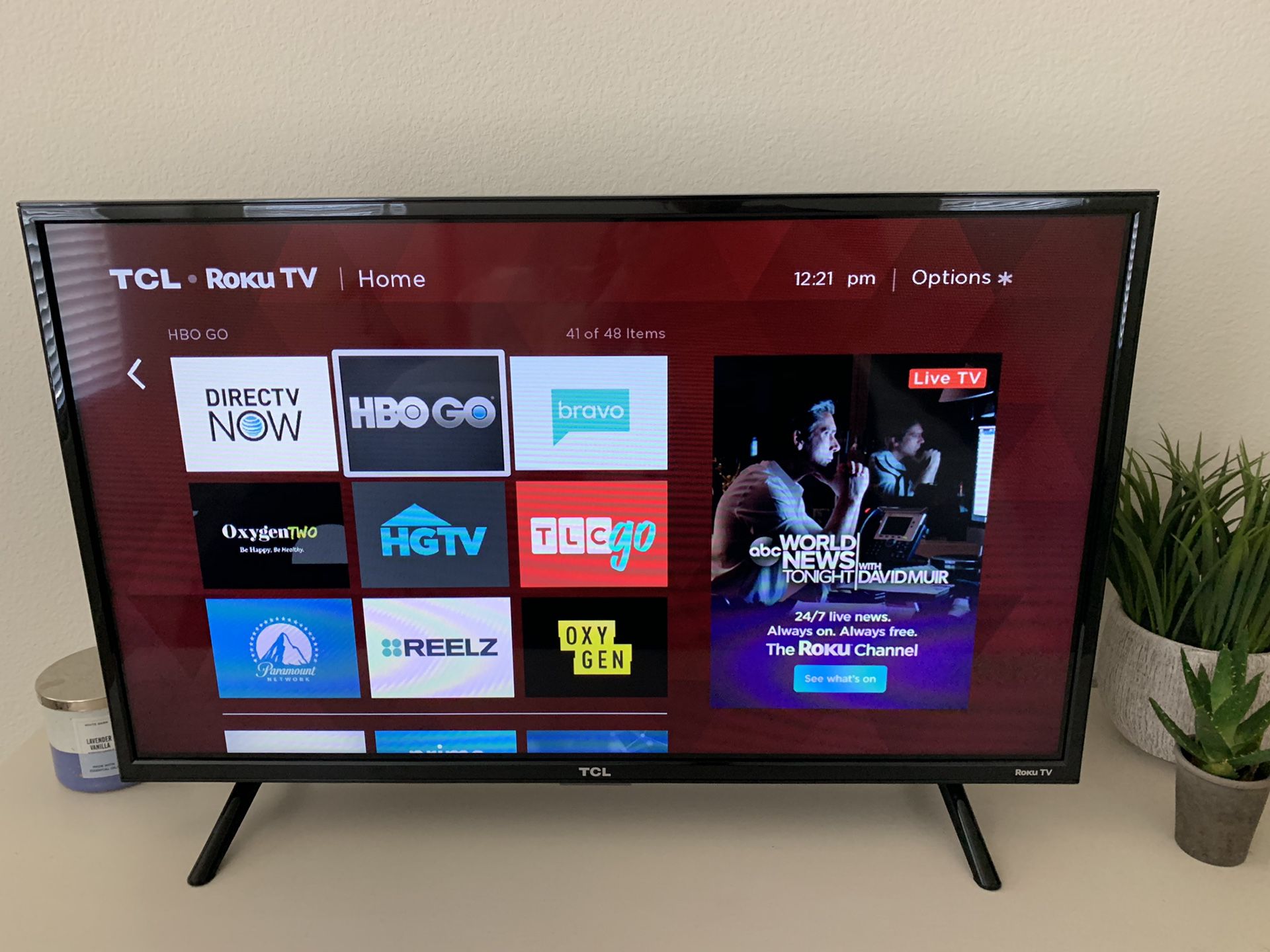 New TCL Roku TV 32 inch