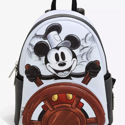 Loungefly Disney Steamboat Willie Mini Backpack - BoxLunch Exclusive