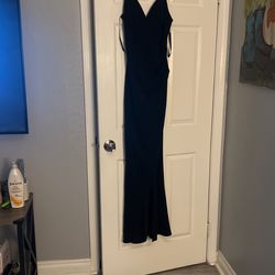 Windsor Black Spaghetti Strapped Dress 