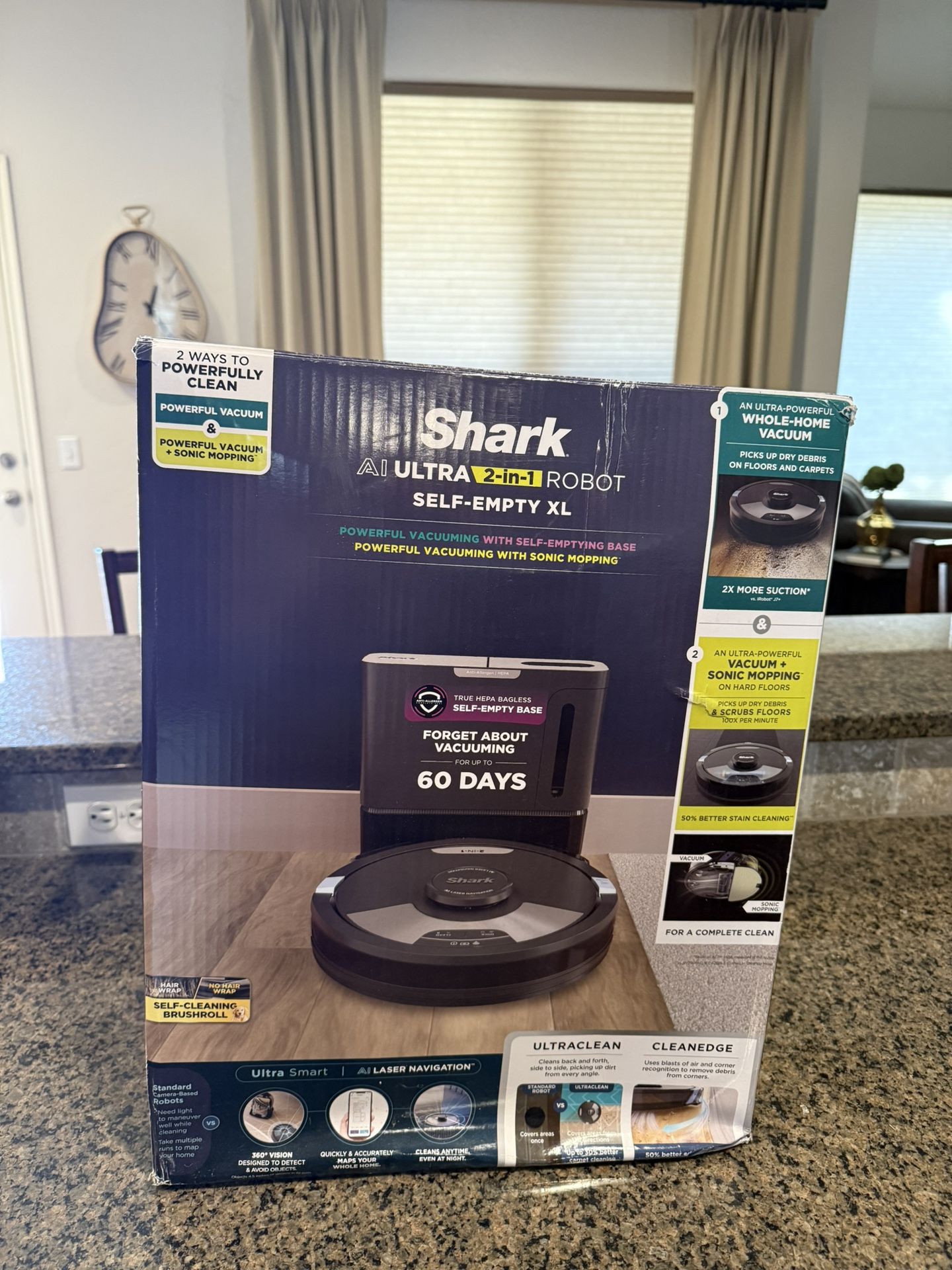 Shark 2 in 1 Robot Vacuum and Mop