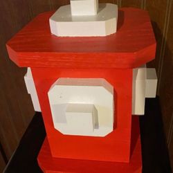 Handcrafted Fire Hydrant Treat Jar