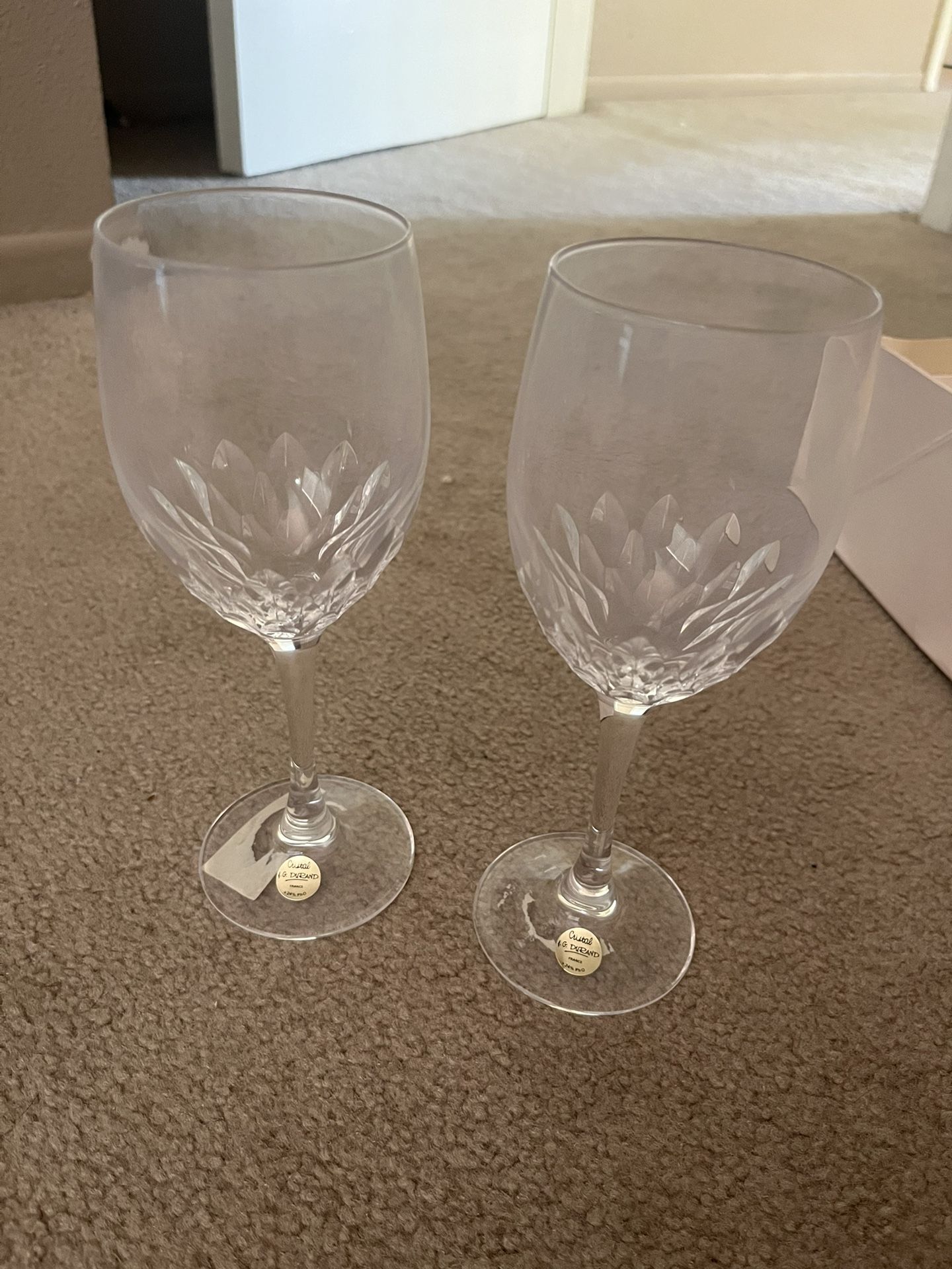 Wine Glasses And Champagne Flutes
