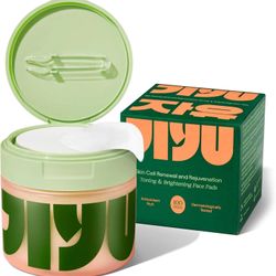 🔥 Viral on TikTok! JIYU Daily Toner Pads – 100 Pads – Gentle Exfoliation & Glow