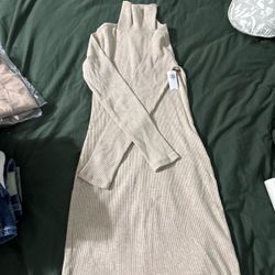 Old navy cream dress