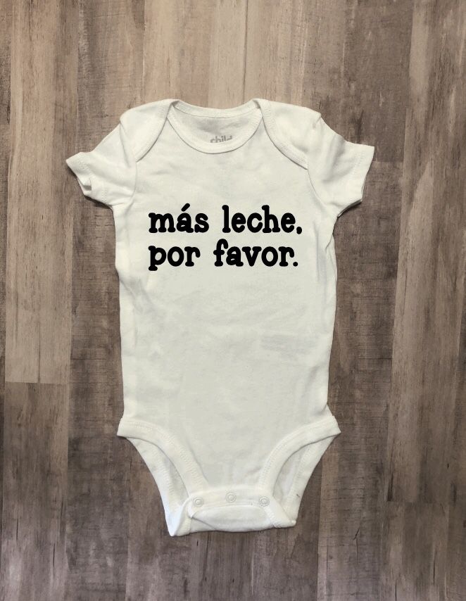 Más Leche Onesie