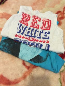 Tanktops for baby boys -2t