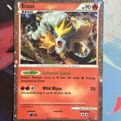 Entei SL3 HGSS Call Of Legends Shiny Holofoil