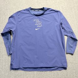 Nike Dri-Fit Tampa Bay Rays MLB Authentic Collection On-Field Pullover