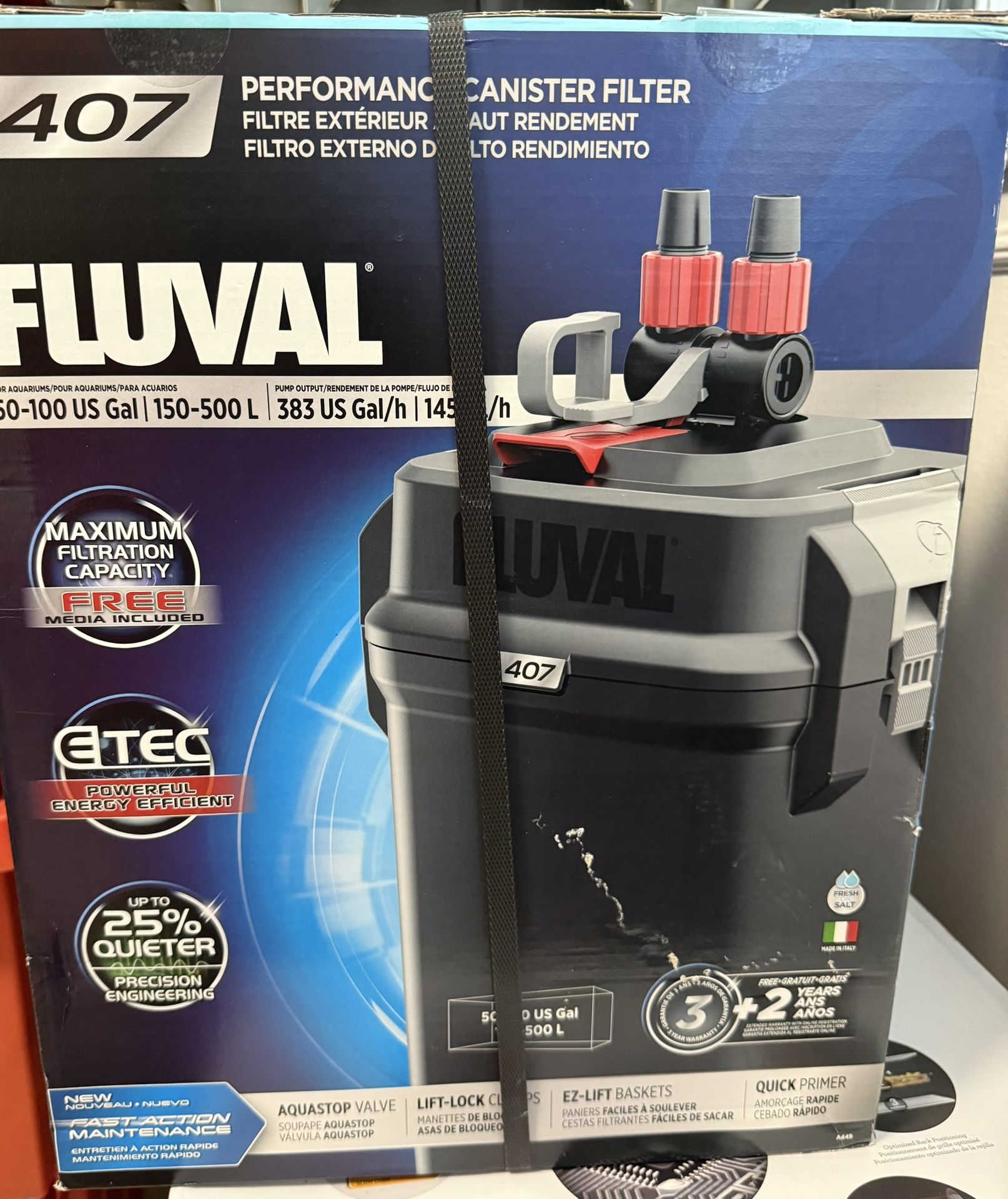 Fluval 50-100 Us Gal Filter