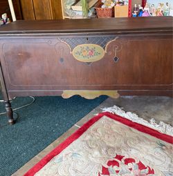 Vintage Cavalier Furniture  Chest Hand Painted for Storage