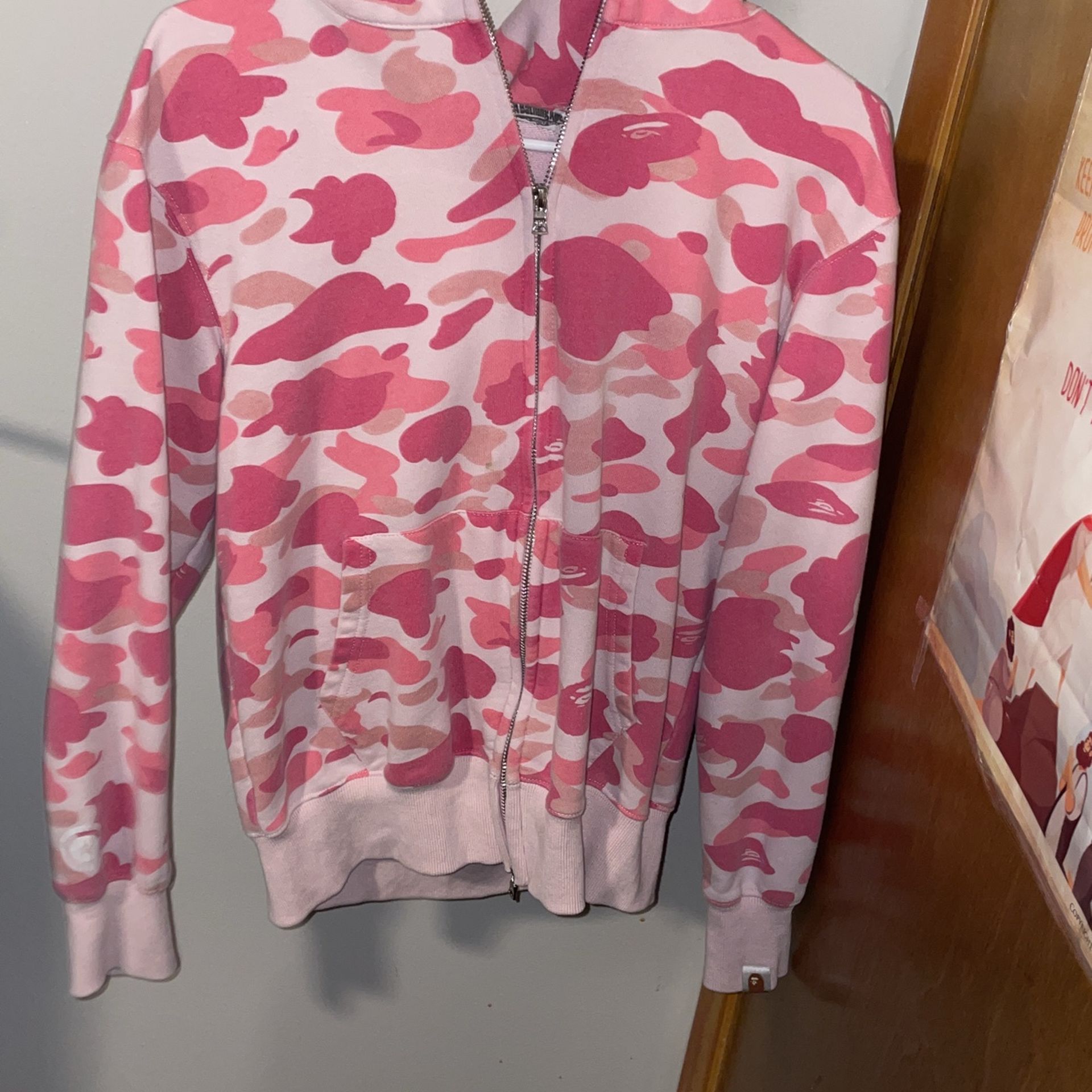 Pink Bape Hoodie