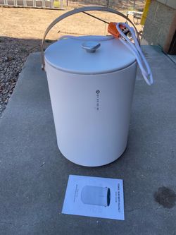 Towel, warming bucket