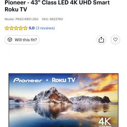 Smart Pioneer 43 Inch tv