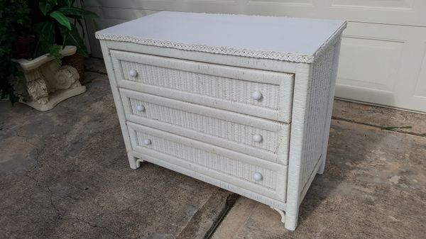 Wicker Dresser For Sale In Cypress Tx Offerup