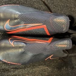 Nike Soccer Cleats Phantom Ghost Obsidian Blue 