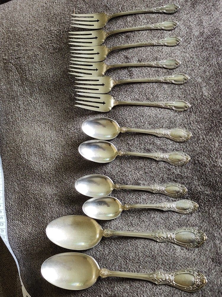 Sterling Silver Plated Silverware