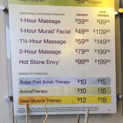Massage envy cost outlet