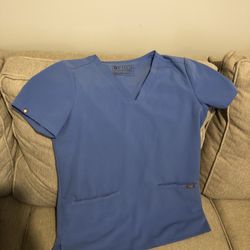FIGS CEIL BLUE SCRUBS