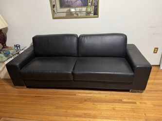 2 Leather Couches – Great Condition, Must Pick Up ASAP! $150 OBO