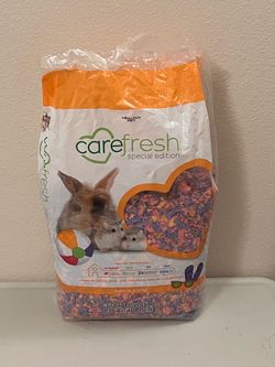 Sustrato Carefresh para hámster, bolsa abierta (le quedan 3/4)