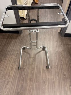 Medical Equipment Stand / Chrome Adjustable Support Frame – $10 OBO