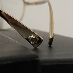 Versace Gold Rim Glasses