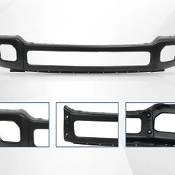  Black Steel Front Bumper Face Bar 2011-2016 Ford F250 F350 Super Duty F-250 F450