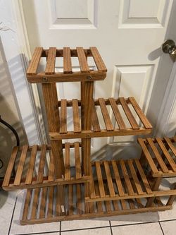 Wooden Plant Stand