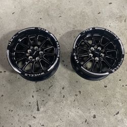 2 Vms Fwd Drag Racing Wheels