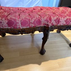 Refurbished Antique Bench 