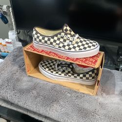 Vans Authentics Checker Board